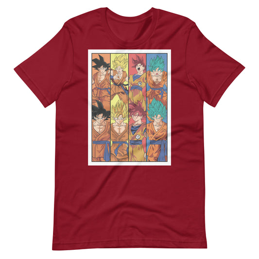 Goku Power Ups T Shirt