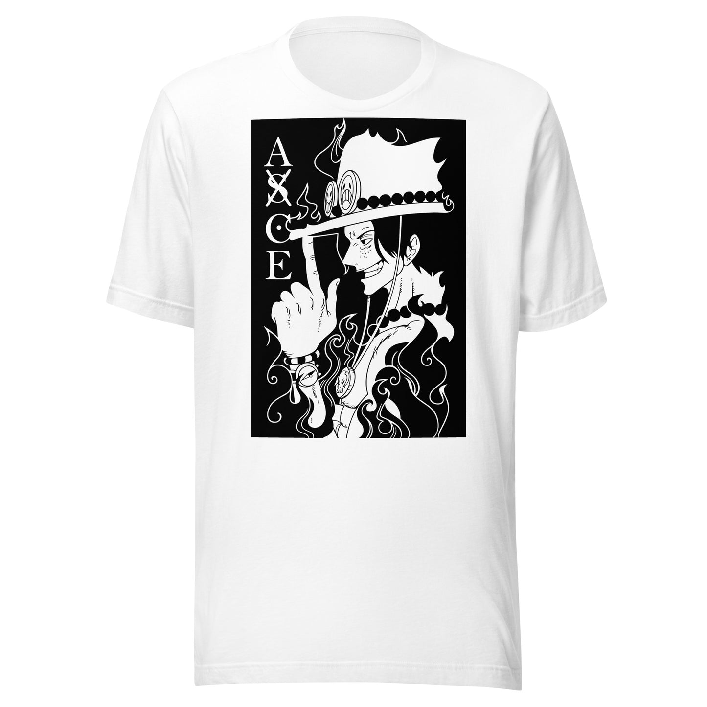 Black and White Ace T Shirt